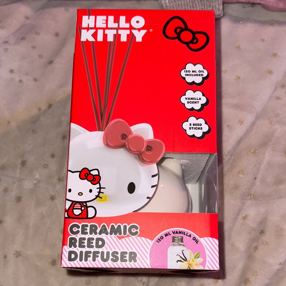 Hello Kitty Pink and White Reed Diffuser